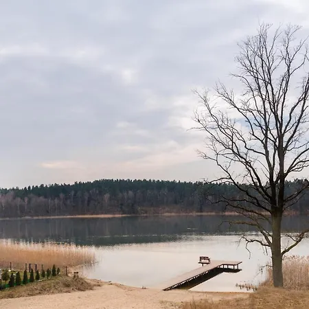 Mazurski Dom Nad Jeziorem & Sauna - Plaza, Lodka, Kajak, Grill *