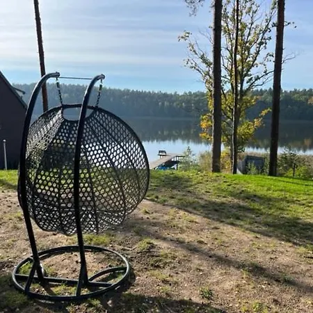 Mazurski Dom Nad Jeziorem & Sauna - Plaza, Lodka, Kajak, Grill * Tomaszkowo