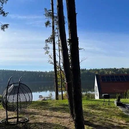 Mazurski Dom Nad Jeziorem & Sauna - Plaza, Lodka, Kajak, Grill