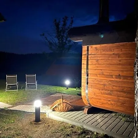 Mazurski Dom Nad Jeziorem & Sauna - Plaza, Lodka, Kajak, Grill * Tomaszkowo